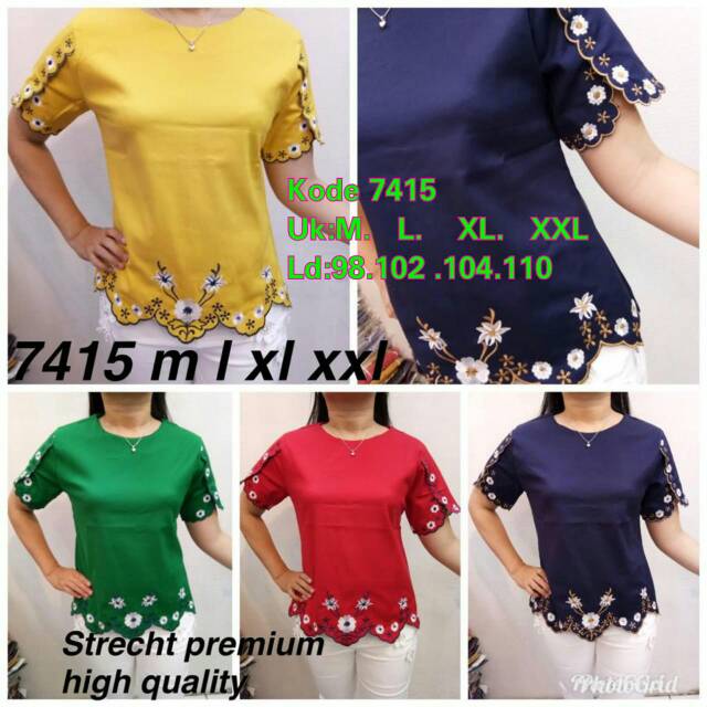 Blouse Atasan Chibi Premium 7415