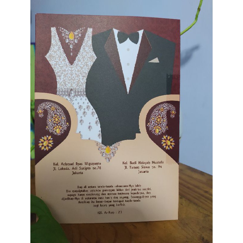 Undangan Pernikahan Avis 72