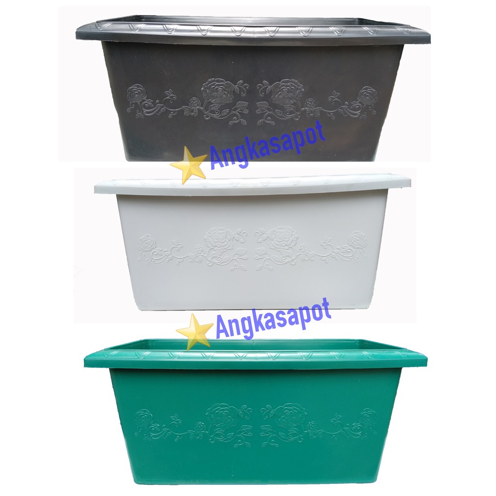 Pot Plastik Persegi Panjang Shallom GSP 09 Untuk Bunga Pot Plastik Persegi Panjang Shallom GSP 09 Untuk Bunga