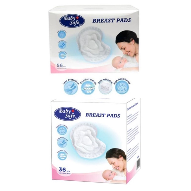 Baby Safe Breast Pad 36pc &amp; 56pcs