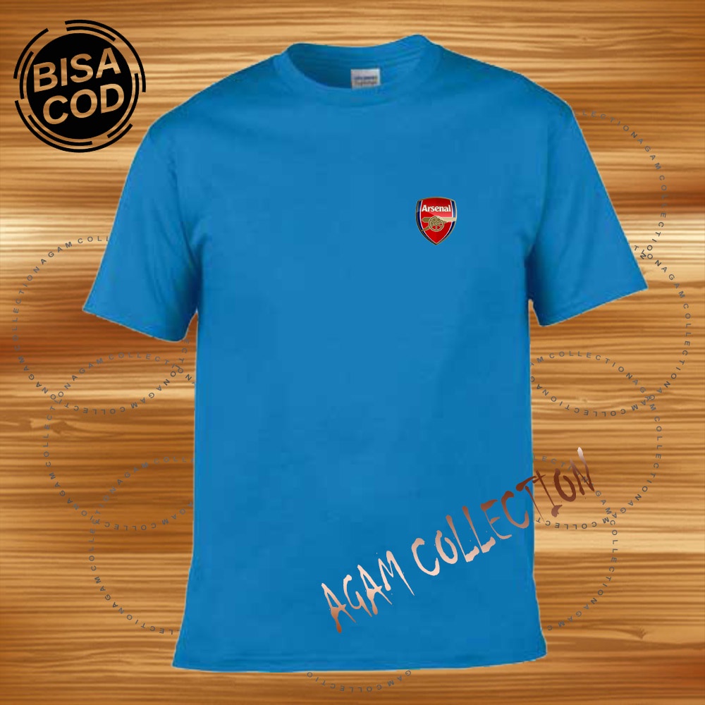 Agam Collection Baju Kaos Distro Logo FC 2 Text Printing Lengan Pendek  Premium Quality