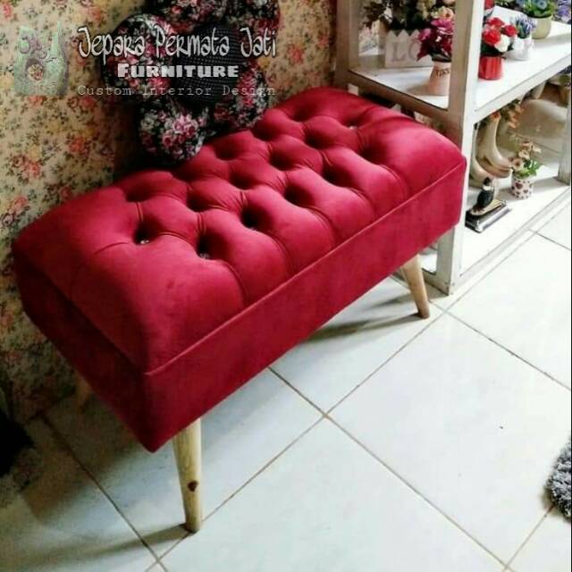 Sofa storage stool retro ( sofa box stool modern retro )