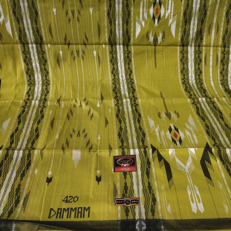 Sarung Dammam Sutera Benang Double 420