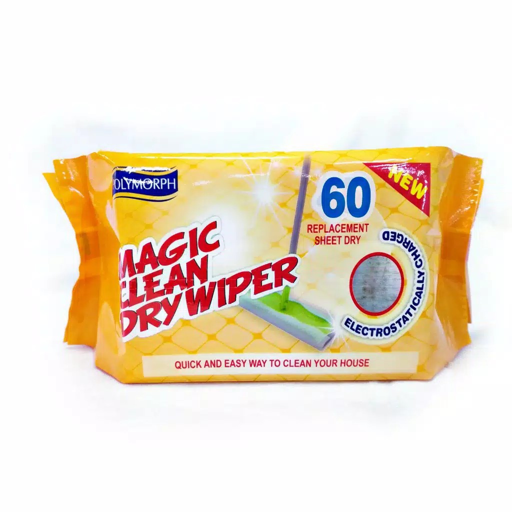 MAGIC CLEAN DRY WIPER POLYMORPH ISI 60 SHEET