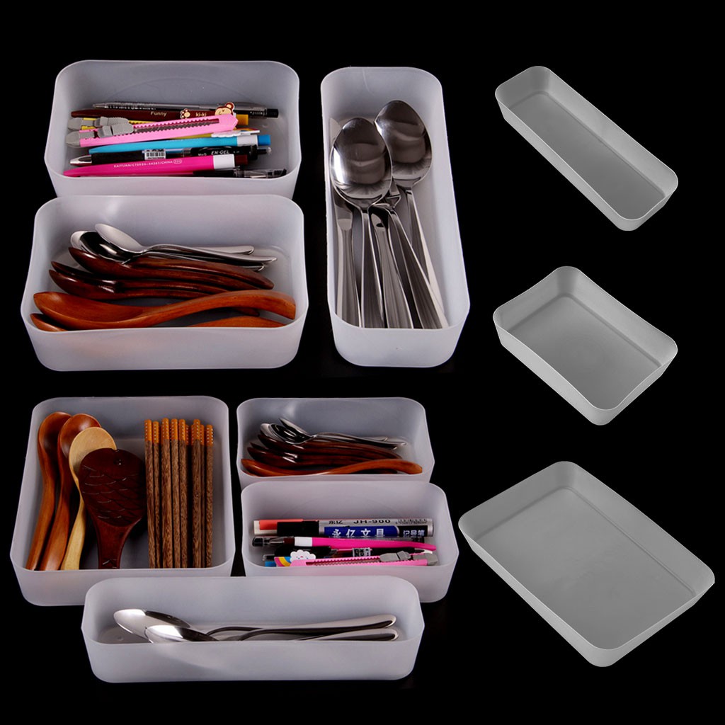 Cabinet Drawer Cutlery Storage Box Flatware Kitchen Utensil Shopee Indonesia