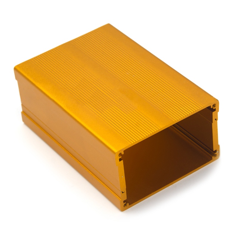 Zzz Kotak Enclosure Geser Bahan Aluminum Ukuran 110x46 X 76mm Untuk PCB Board DIY