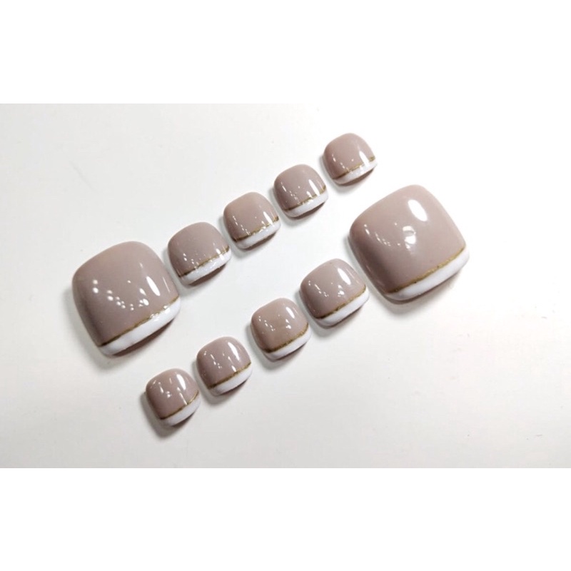 Custom Nail Art Kaki / kuku palsu handmade / fake nail art