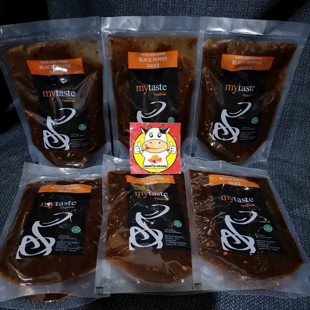 

MY TASTE BLACKPEPPER SAUCE 100GR - SAUS BLACKPEPPER - BRONTZ JOGJA