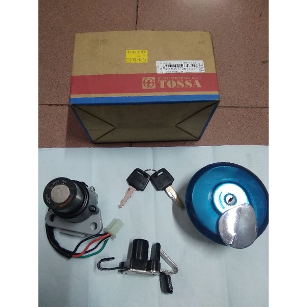 Kunci Kontak Set Kunci Tutup Teng Kunci Jok Honda TIGER LAMA PNP TOSSA JAGUAR ORISINIL TOSSA