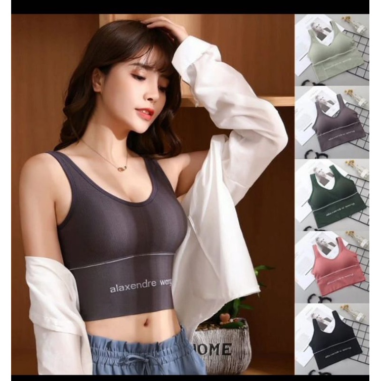 SPORT BRA/ BH SENAM / BH YOGA BAHAN RAJUT