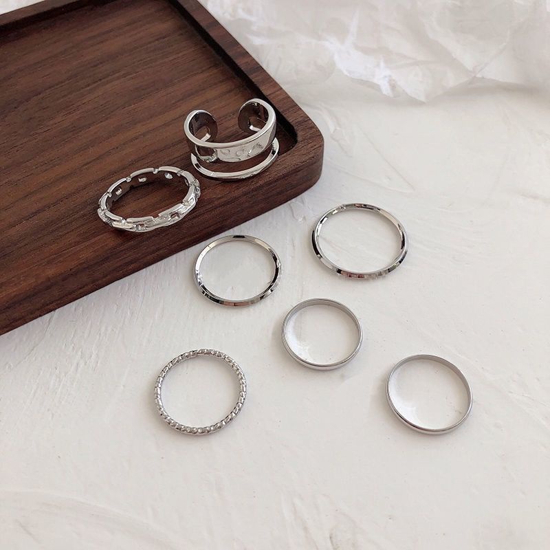 Ring Set Accessories Korean Version Hip Hop Trend