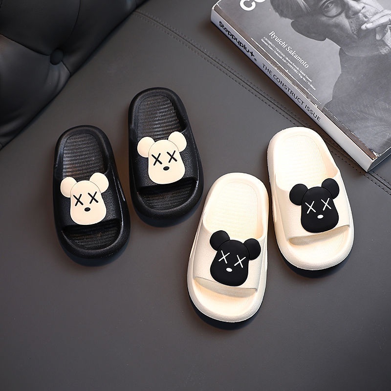 TOPGROSIR LV0167 Sandal Anak Import Motif Bear/Fashion Anak Bahan Karet