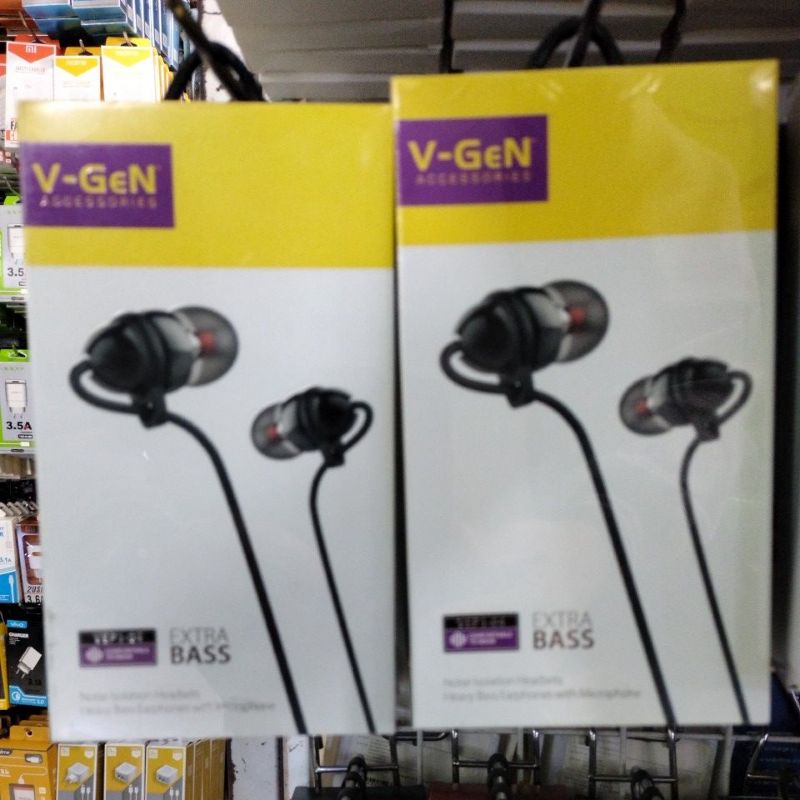 headset V-Gen Extra Bass original