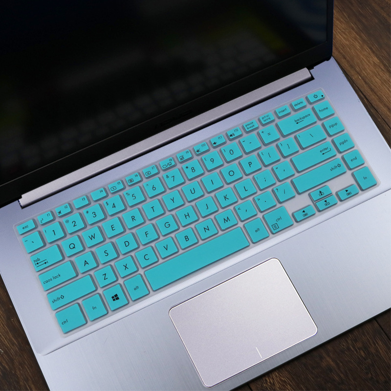 For 15.6inch ASUS VivoBook S15(S510UA) Colorful Silicone laptop Keyboard Protector Keyboard Cover Skin
