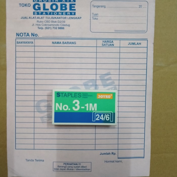 

Isi Staples no. 3 Joyko (Besar)