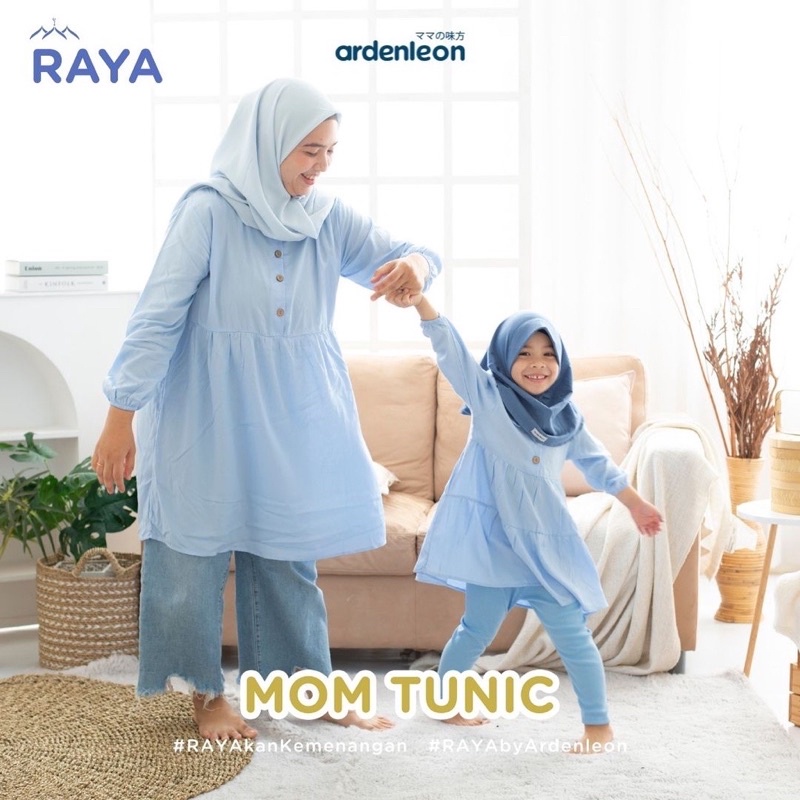 ARDENLEON Mom Raya Tunik (Size M to 4L)