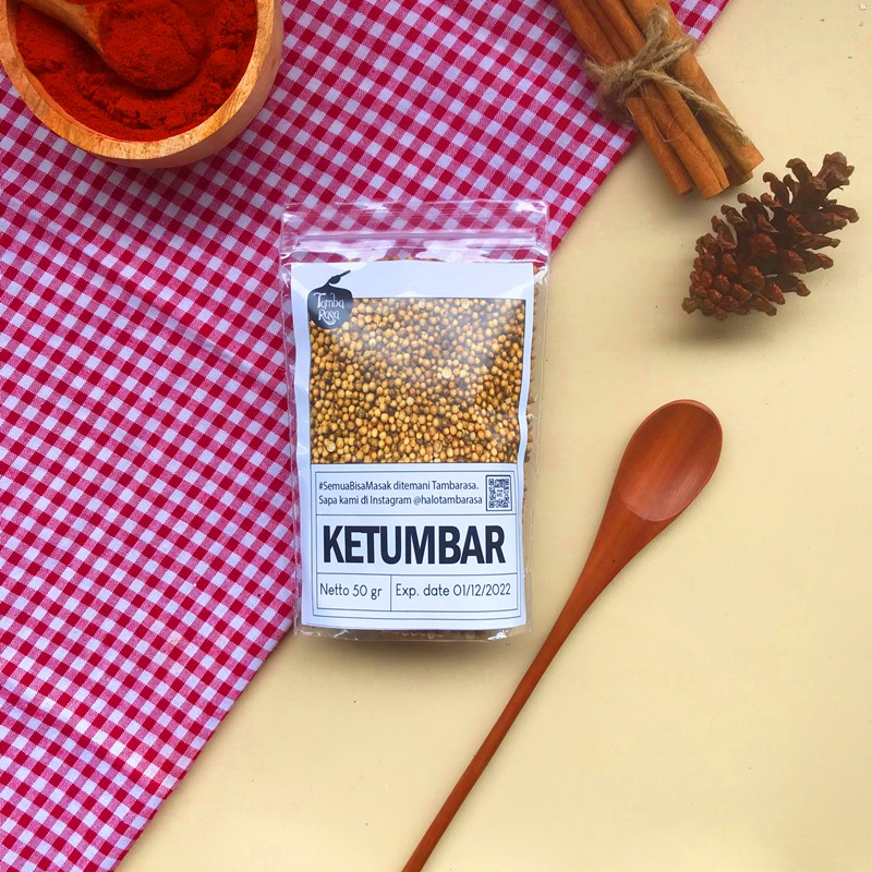 

Ketumbar 50gr Ready to Gosend Grabsend Sameday Tambarasa