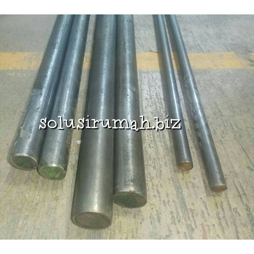 AS BESI BESI BULAT IRON POLOS 19mm 3/4&quot; per meterlari