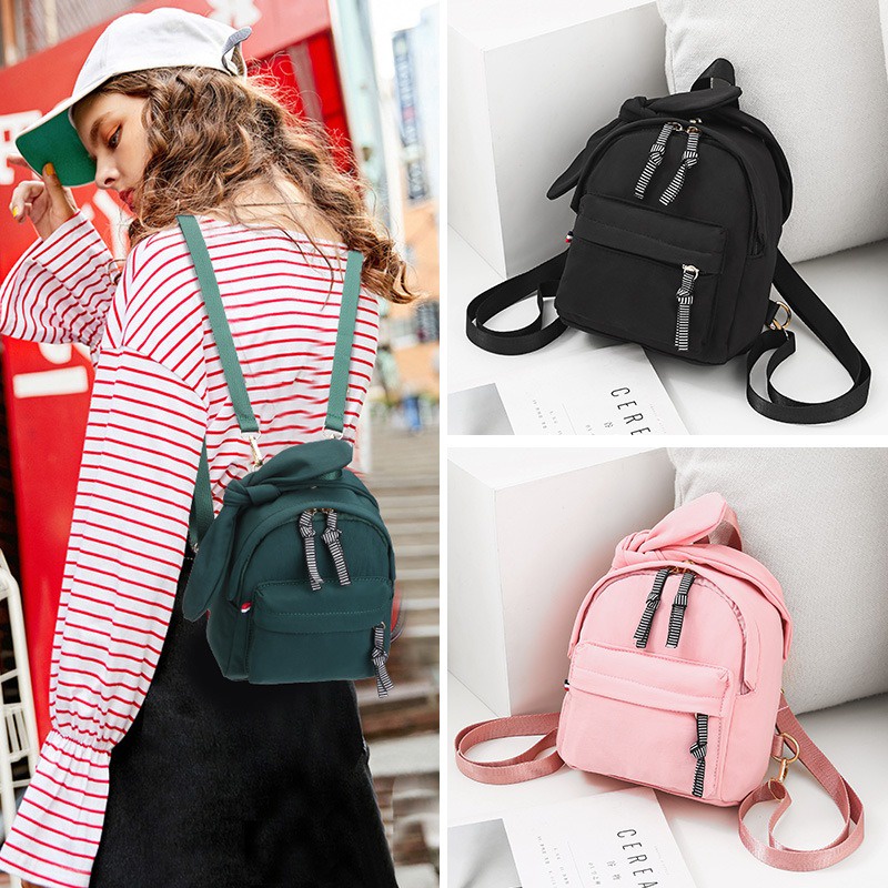 Jual tas wanita / Tas Ransel mini Wanita Backpack Fashion di