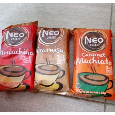 

Kopi Neo Coffee 200gr isi 10 sachet