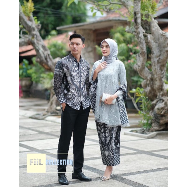 Kebaya Couple Modern, Kebaya Tunangan Lamaran, Kebaya Wisuda, Kebaya Kondangan-2