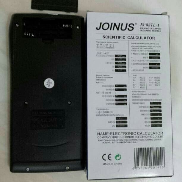 

Kalkulator Scientific Joinus 82Tl-1 #98