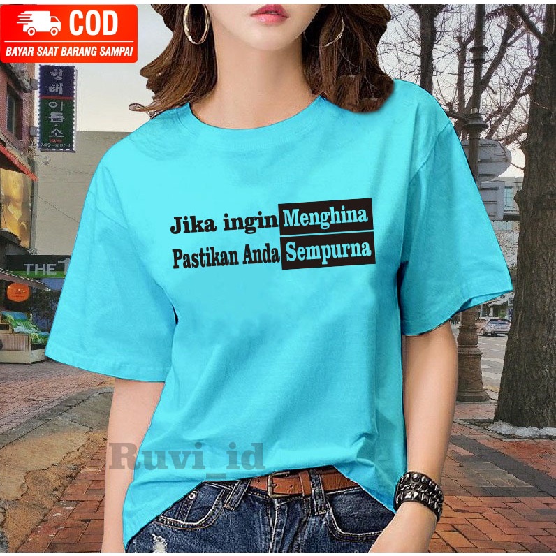 Ruvi_id-KAOS DISTRO / BELI 3 GRATIS HEADSET EXTRA BASS / KAOS / KAOS WANITA / KAOS PRIA / KOREAN STYLE / BLUS / T-SHIRT / BAJU TRENDY / KAOS OBLONG / KAOS TERLARIS / BAHAN TEBAL / IMPORT / KAOS OVERSIZE / ATASAN KEKINIAN / KAOS MURAH