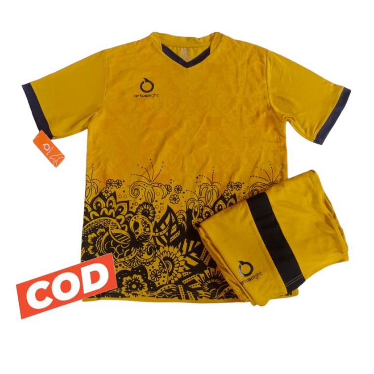 Set Pakaian Jersy Baju Kaos Olahraga Futsal Bola Outdoor Pria Wanita