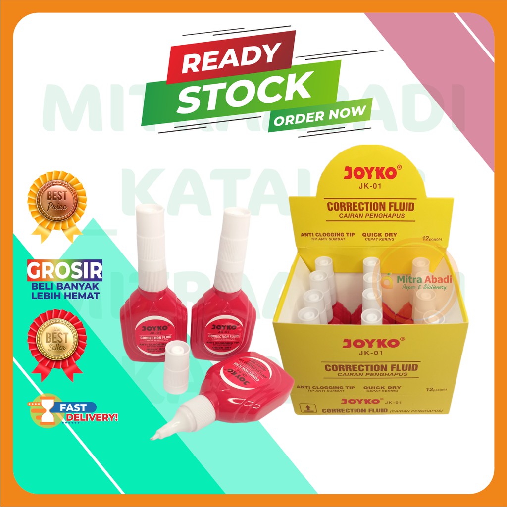 

TIPEX CAIR CORRECTION PEN TIPEX JOYKO JK-01 KE01