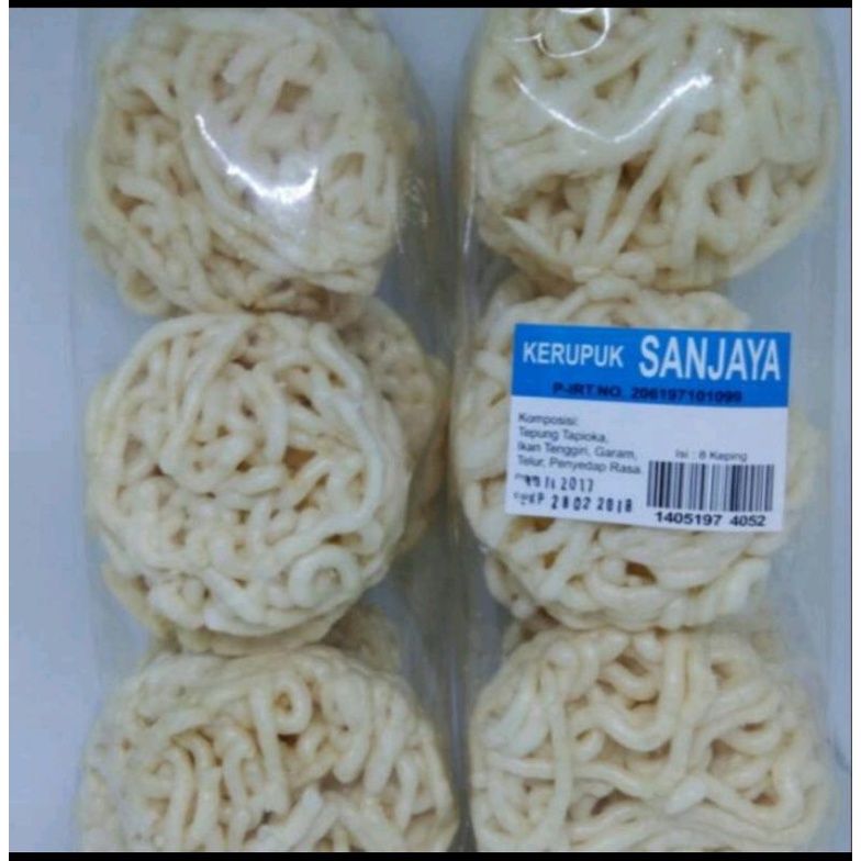 

Kerupuk Sanjaya isi 8