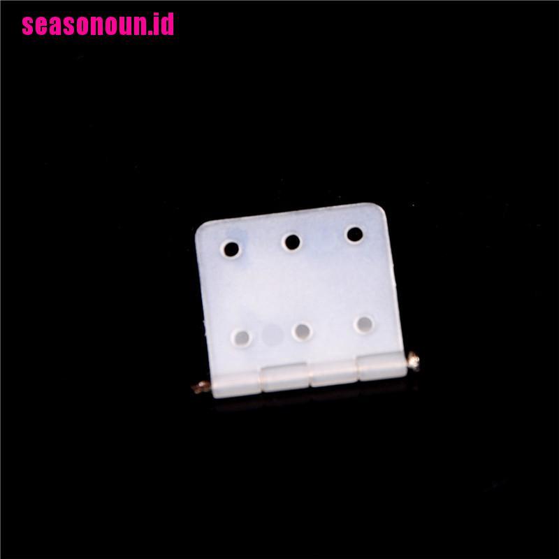 【seasonoun】20pcs 27*16mm Nylon Plane Hinge for RC Airplane DIY Accessories