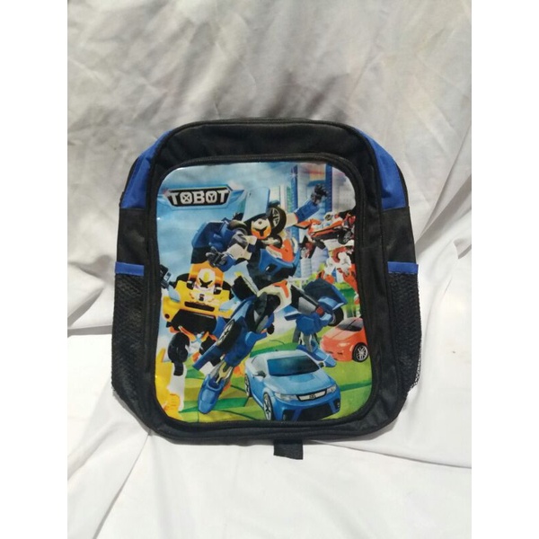 tas ransel anak pud karakter TOBOT