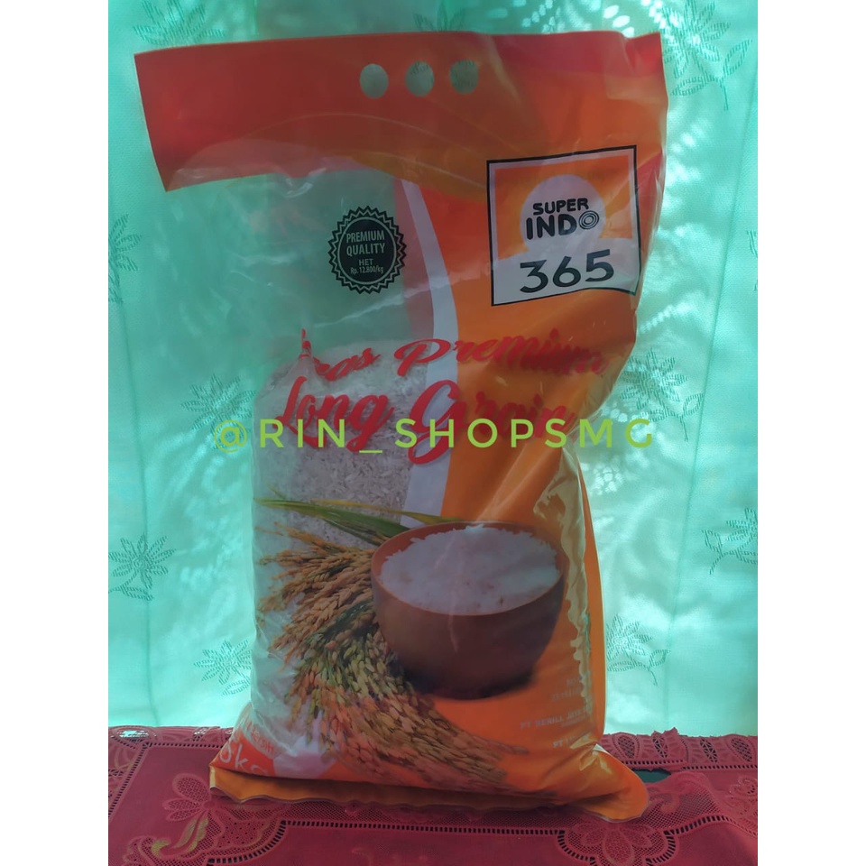 

BERAS PREMIUM LONG GRAIN - BERAS SUPERINDO 5KG
