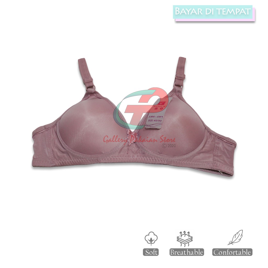 BH XIANG CAO BH BUSA TANPA KAWAT KANCING BRA DEWASA GOOD QUALITY SIZE BESAR TERMURAH