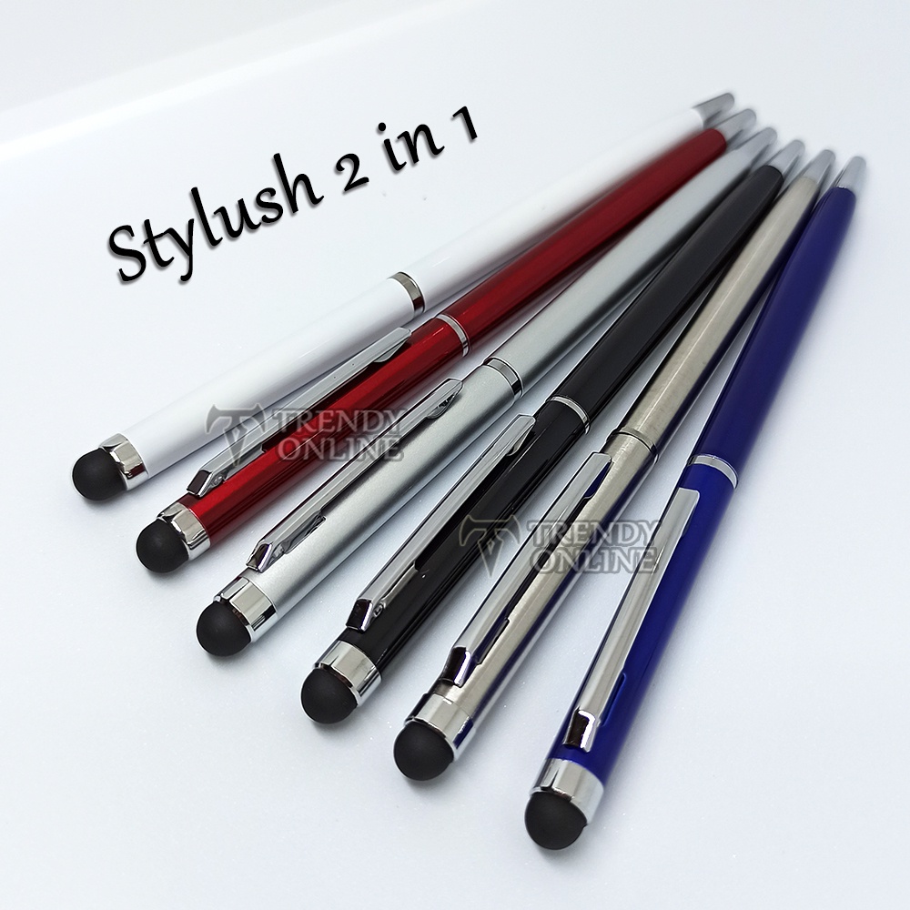 

Pulpen Promosi | Pen Stylus 2in1 android ios | Pulpen Stylus | Bisa cetak Nama dan Logo Grafir Laser Custom
