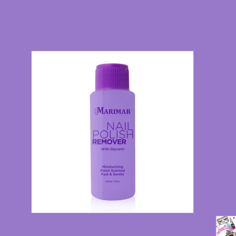 ☃Cutezz_Ching1☃Marimar Nail Polish Remover - Aseton 70ml