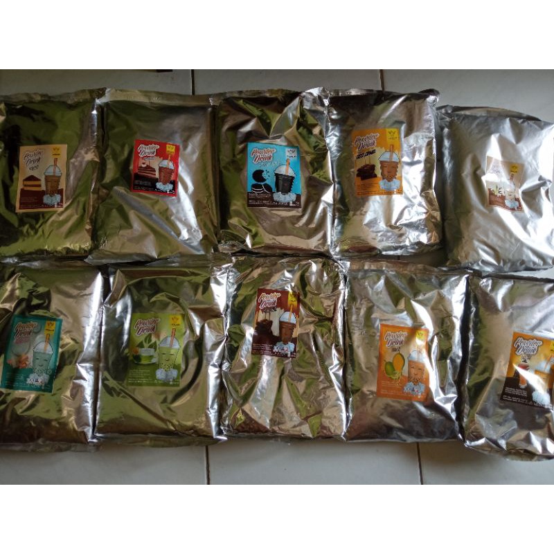 

BUBUK MINUMAN MERK JAVALAND BERBAGAI RASA RED VELVET,VANILA DAN BNYAK LAGI KEMASAN 250GR PLAIN!