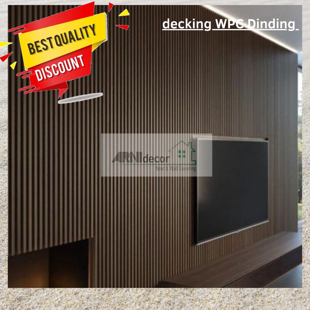 Decking Kayu WPC Plafon - Decking Kayu Ulin Dinding