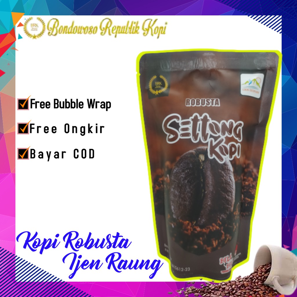 

KOPI ROBUSTA JAVA IJEN RAUNG netto 100 gram