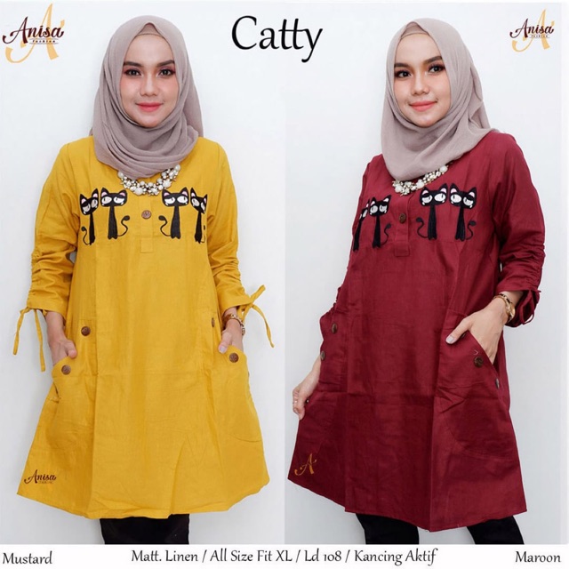 Catty tunik by anisa fashion
