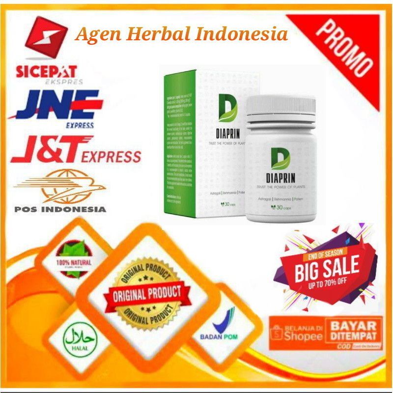Obat Diabetes Kencing Manis Gula Darah Diaprin Asli Diaprin Original