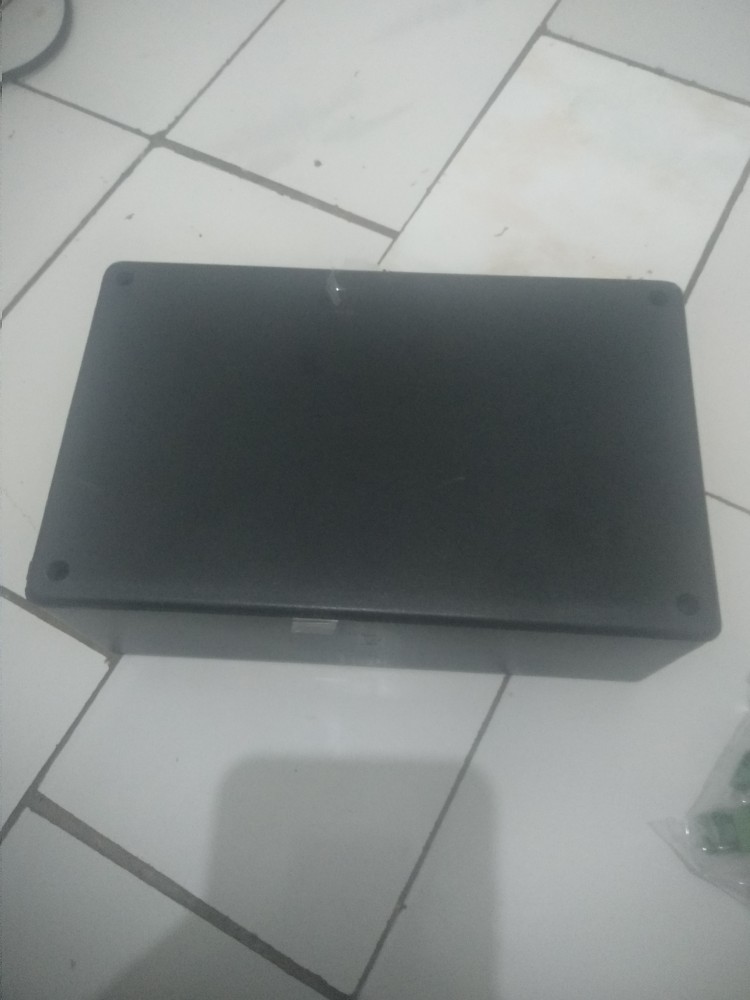 Box Hitam Plastik Type C 180x115x60 Mm 18x11,5x6 Cm Box Casing Driver