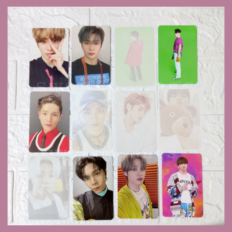 WTS NCT Photocard (slight damage) Jaehyun Cherry bomb / Final round / Ar clip / Taeyong Classic / Fi