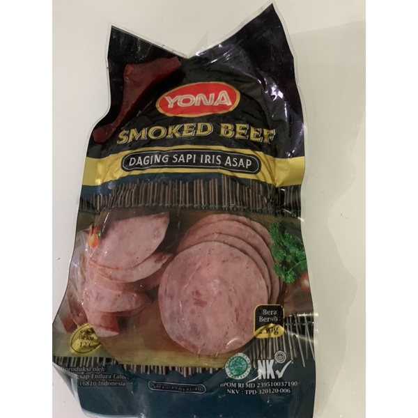 

Yona Smoked Beef 250gr enak murah