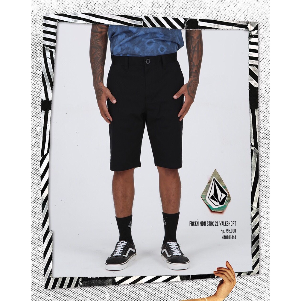 CELANA PRIA VOLCOM 440101444 ORIGINAL