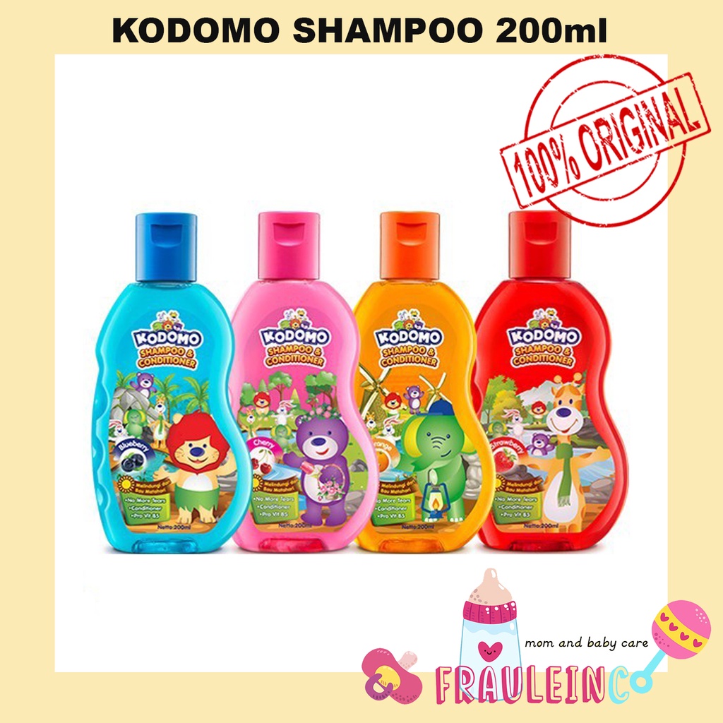 *FRAULEINCO* KODOMO Shampoo and conditioner GEL Botol 200ML