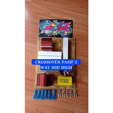 CROSSOVER PASIF 2 WAY MID HIGH