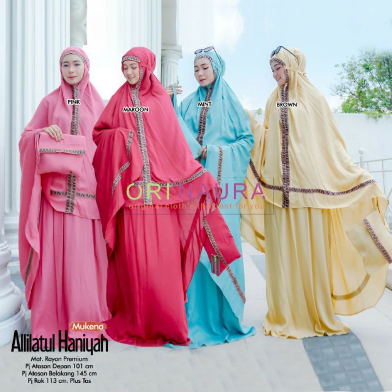 Mukena Allilatul Haniyah by Ori Naura