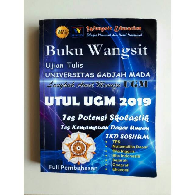 Jual Wangsit Utul Um Ugm 2019 Shopee Indonesia