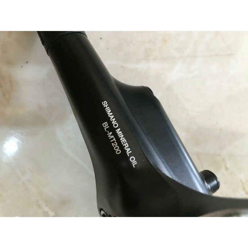 BRAKESET Shimano MT200 front and Rear New desain Discbrake hidrolik rem altus sepasang